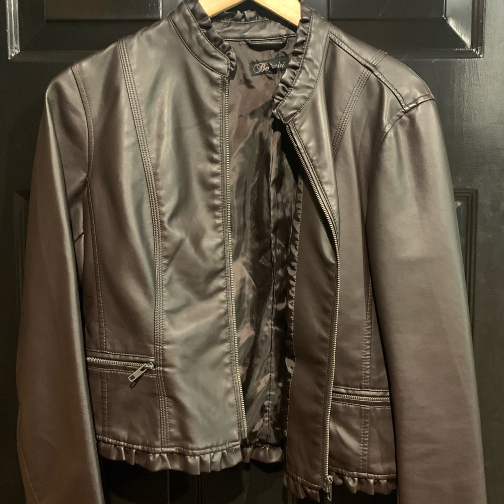 Leather Coat